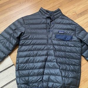 Patagonia Men’s Puffer Half Snap Pullover Jacket